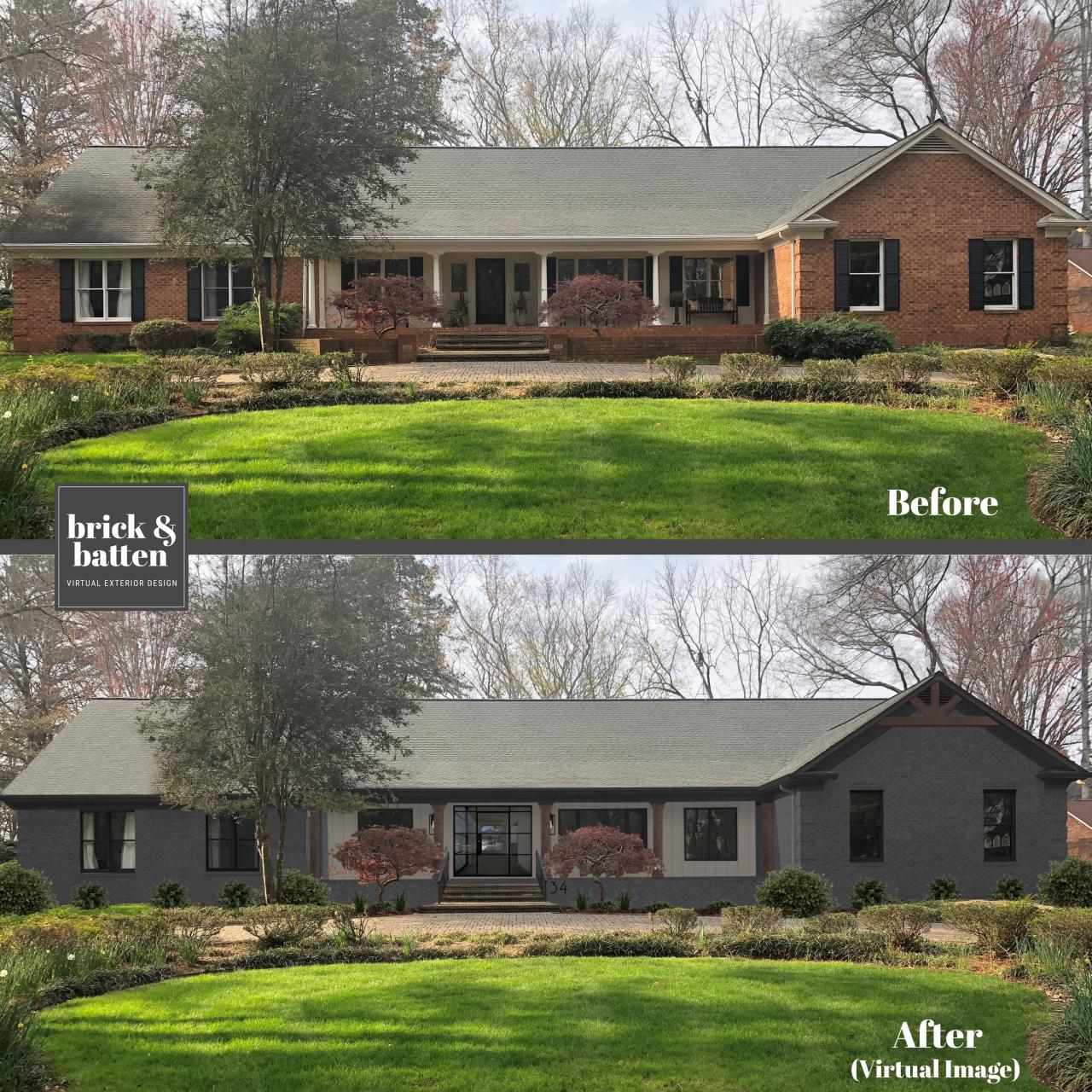Brick and siding house redo - Hui Tobin Brick and siding house redo - Hui Tobin